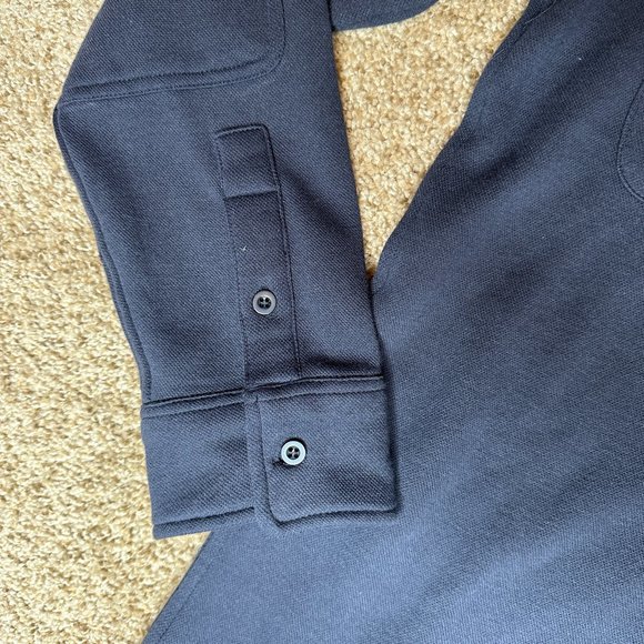 Jeff Button Front Shirt Dark Navy‎ Men's S - Picture 5 of 7